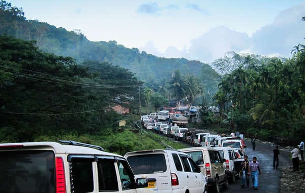 Baratang Island tribal reserve convoy route
