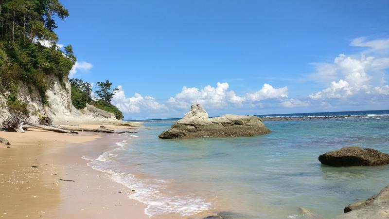 Sitapur Beach eastern tip Neil Island