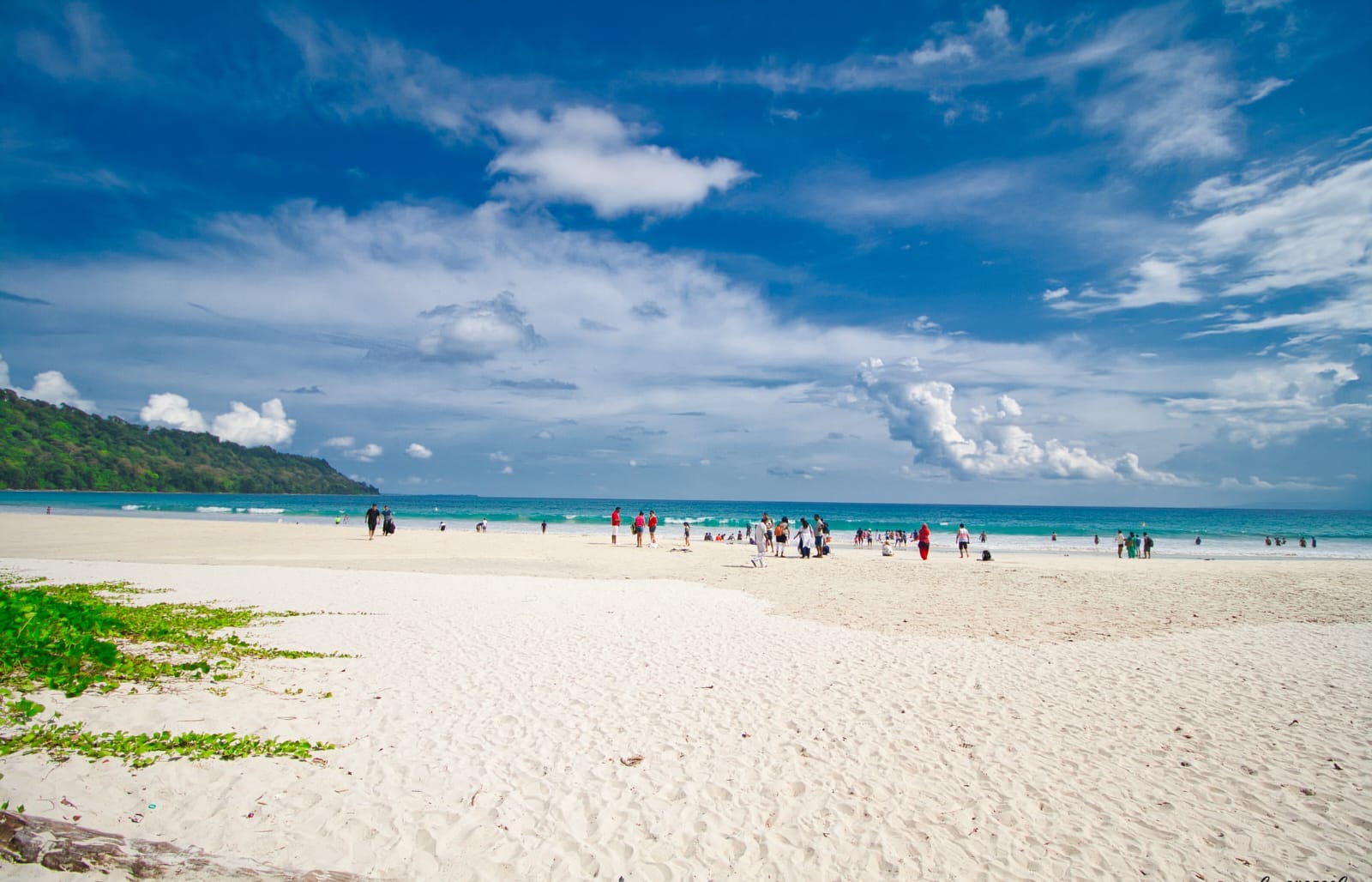 Radhanagar Beach turquoise water Havelock Island