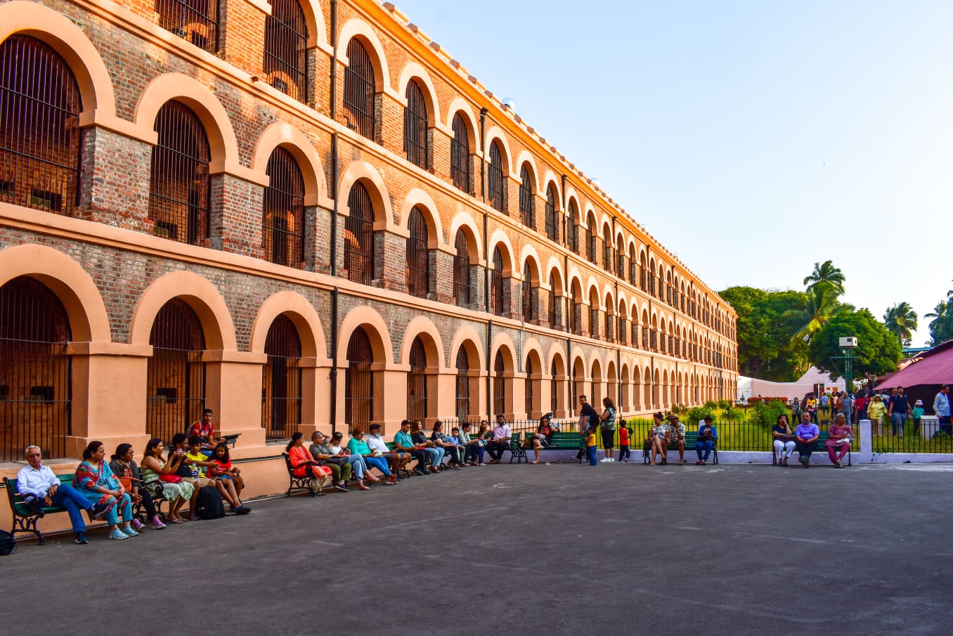 Cellular Jail National Memorial - cell block