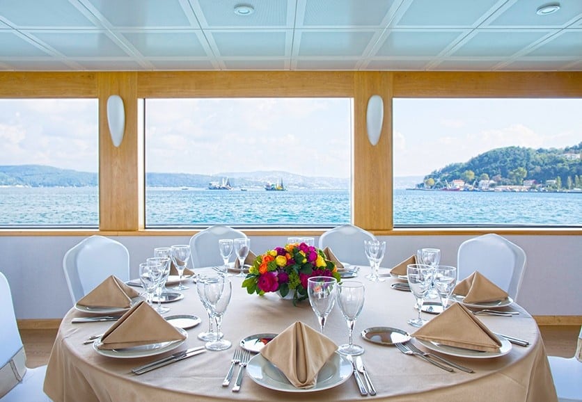 Bella Bay Dinner Cruise route and departure