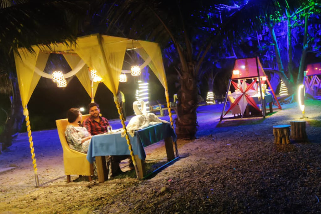 What to expect at candle light dinner Havelock