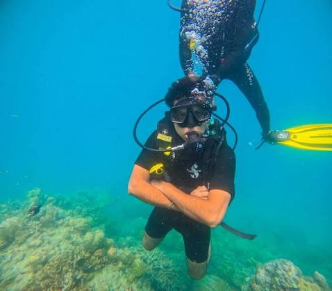 Scuba diving in Havelock Island